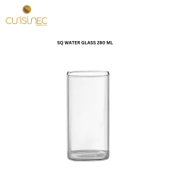 SQUARE WATER GLASS 280 ML