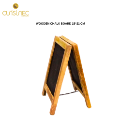 WOODEN CHALK BOARD 15*21 CM