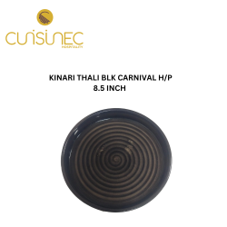 KINARI THALI BLACK CARNIVAL H/P 8.5 INCH