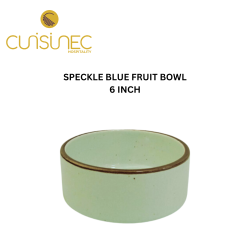 SPECKLE BLUE FRUIT BOWL 6" INCH