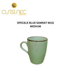 SPECKLE BLUE SAMRAT MUG MEDIUM