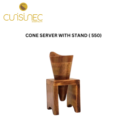 550 CONE SERVER WITH STAND