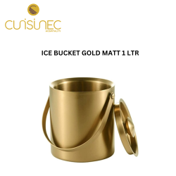 ICE BUCKET GOLD MATT 1 LTR