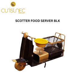 SCOTTER FOOD SERVER BLACK