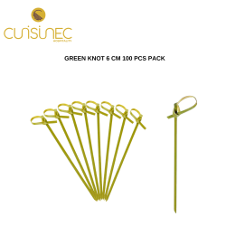 GREEN KNOT 6 CM 100 PCS PACK