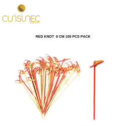 RED KNOT 6 CM 100 PCS PACK