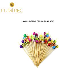 SKULL BEAD 6 CM 100 PCS PACK