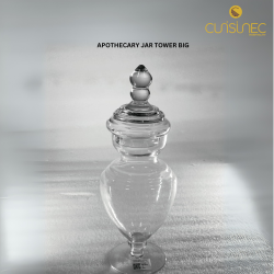 APOTHECARY JAR TOWER BIG