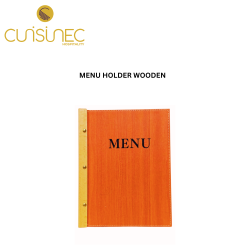 MENU HOLDER WOODEN