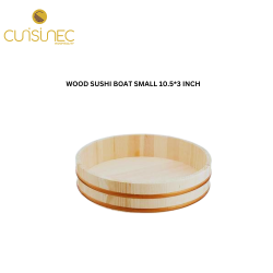 WOOD SUSHI BOAT SMALL