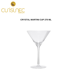 CRYSTAL MARTINI CUP 270 ML