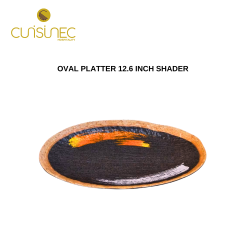 OVAL PLATTER 12.6 INCH SHADER