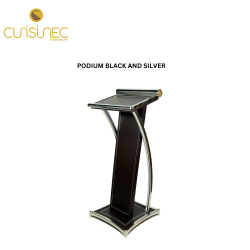 PODIUM BLACK AND SILVER