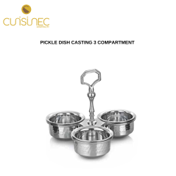 PICKLE DISH CASTING 3 COMPARTMENT