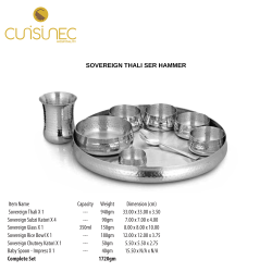 SOVEREIGN THALI SET HAMMER