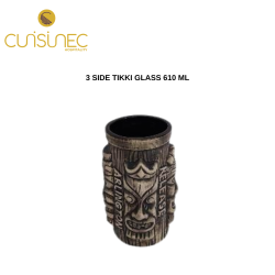 3 SIDE TIKKI GLASS 610 ML