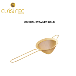 CONICAL STRAINER GOLD