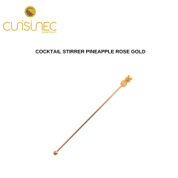 COCKTAIL STIRRER PINEAPPLE ROSE GOLD