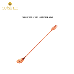 TRIDENT BAR SPOON 30 CM ROSE GOLD