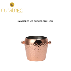 HAMMERED ICE BUCKET COPPER