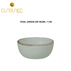 YESIL GREEN DIP BOWL 7 CM