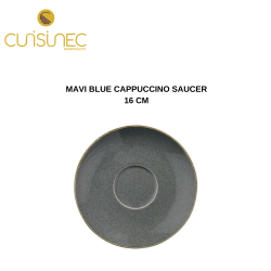 MAVI BLUE CAPPUCCINO SAUCER 16 CM