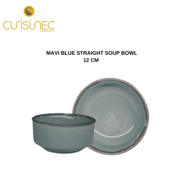 MAVI BLUE STRAIGHT SOUP BOWL 12 CM