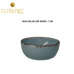 MAVI BLUE DIP BOWL 7 CM