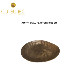 AURYN OVAL PLATTER 30*25 CM