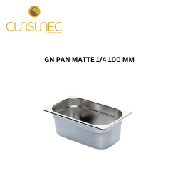 GN PAN MATTE 1/4 100 MM