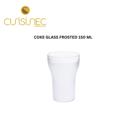 COKE GLASS FROSTED 150 ML