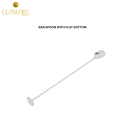 BAR SPOON WITH FLAT BOTTOM