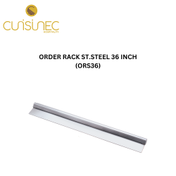 ORDER RACK ST.STEEL 36 INCH