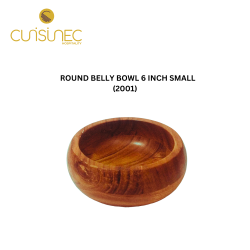 ROUND BELLY BOWL 6" INCH - SMALL