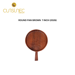 ROUND PAN BROWN 7" INCH