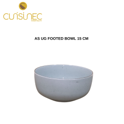 AS UG FOOTED BOWL 15 CM