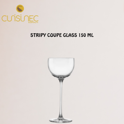 STRIPY COUPE GLASS 150 ML