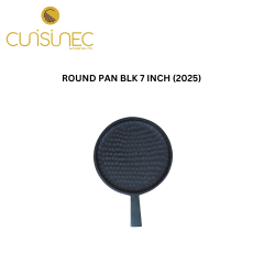 ROUND PAN BLK 7" INCH