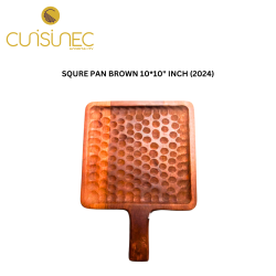 SQURE PAN BROWN 10*10" INCH