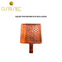 SQURE PAN BROWN 8*8" INCH