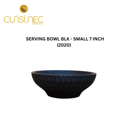 SERVING BOWL BLK - SMALL 7 INCH