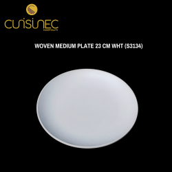 WOVEN MEDIUM PLATE 23 CM