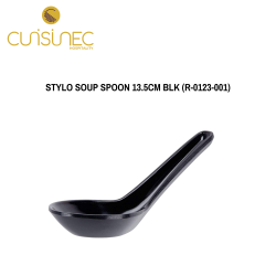 STYLO SOUP SPOON 13.5 CM BLACK