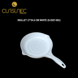SKILLET 17*24.5 CM WHITE