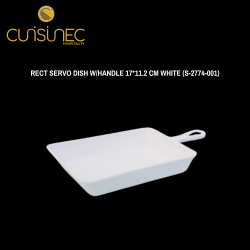 RECT SERVO DISH W/HANDLE 17*11.2 CM