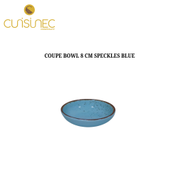 COUPE BOWL 8 CM SPECKLES BLUE