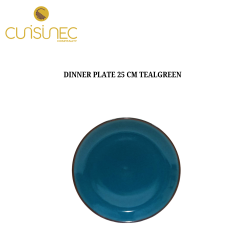 DINNER PLATE 25 CM TEALGREEN