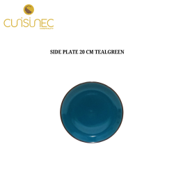 SIDE PLATE 20 CM TEALGREEN