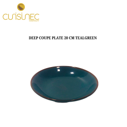 DEEP PLATE 20 CM TEALGREEN