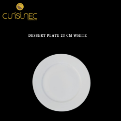 DESSERT PLATE 23 CM WHITE